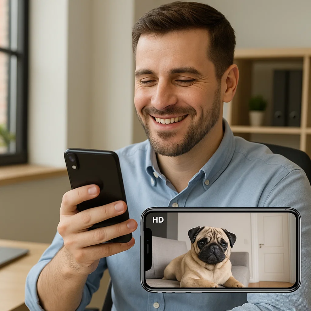 WiFi Überwachungskamera 1080p HD Nachtsicht Mini