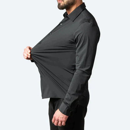 Herren Stretch Hemd Stretch Komfort