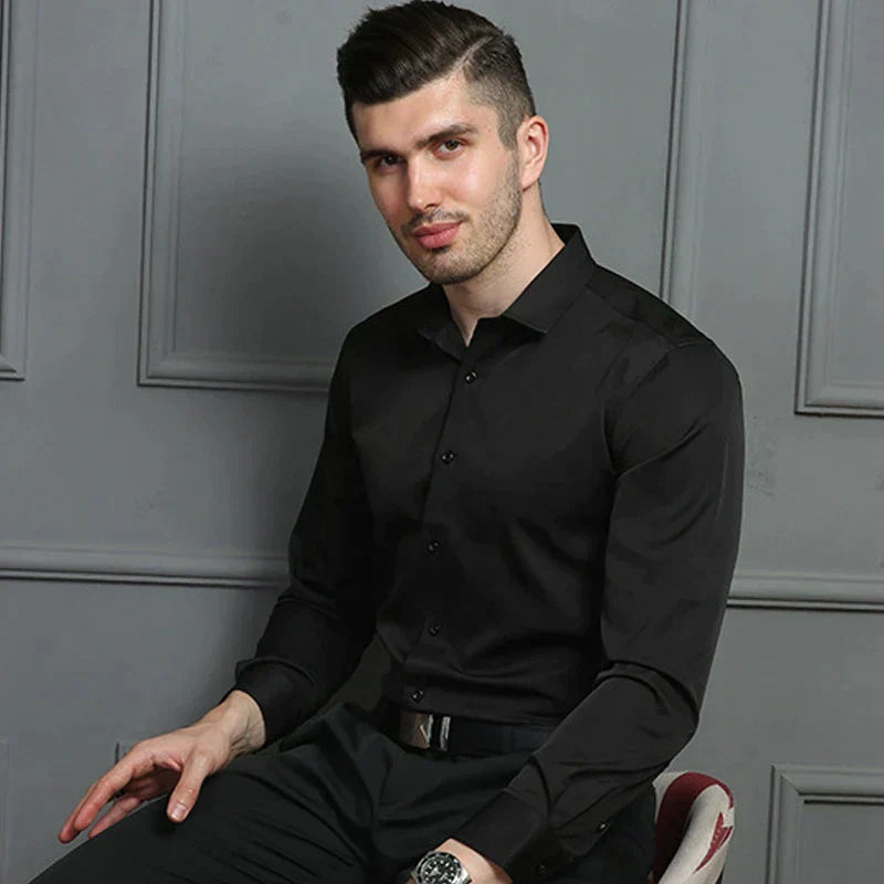 Herren Stretch Hemd Stretch Komfort