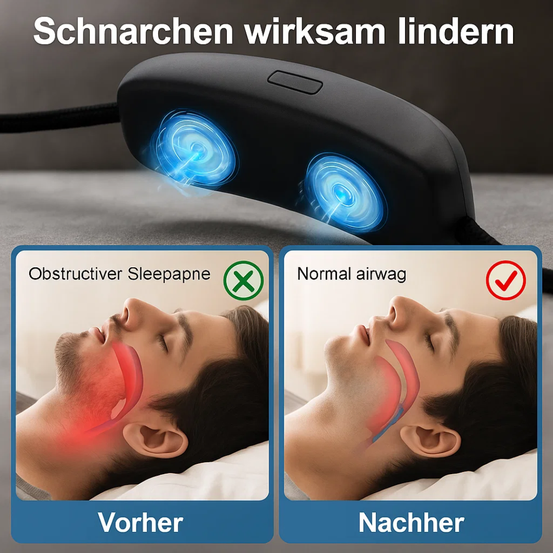 Anti-Schnarch-Kinnband Effektiv für ruhigen Schlaf
