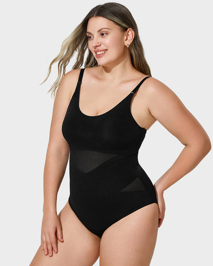Damen Mesh Body Oberkörperformend