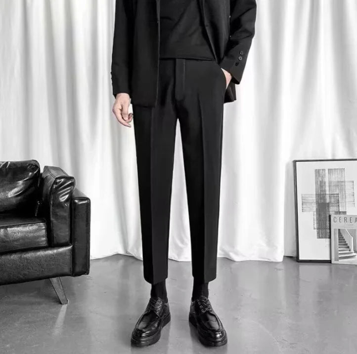 Herrenhose Schmale Passform Geradlinig