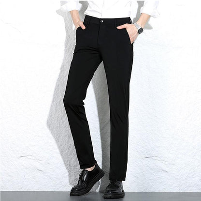 Norvielle Herren Stretchhose Klassisch Elastisch