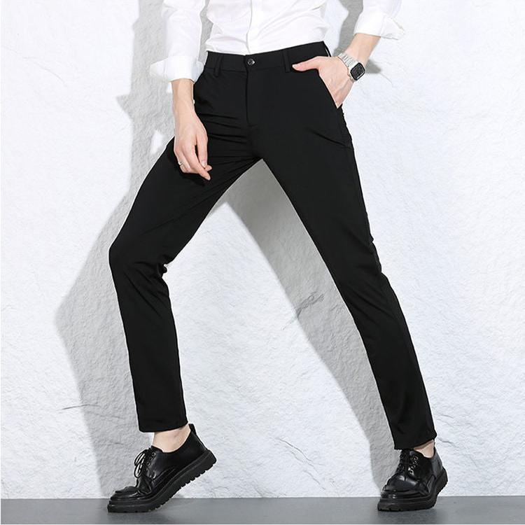 Norvielle Herren Stretchhose Klassisch Elastisch
