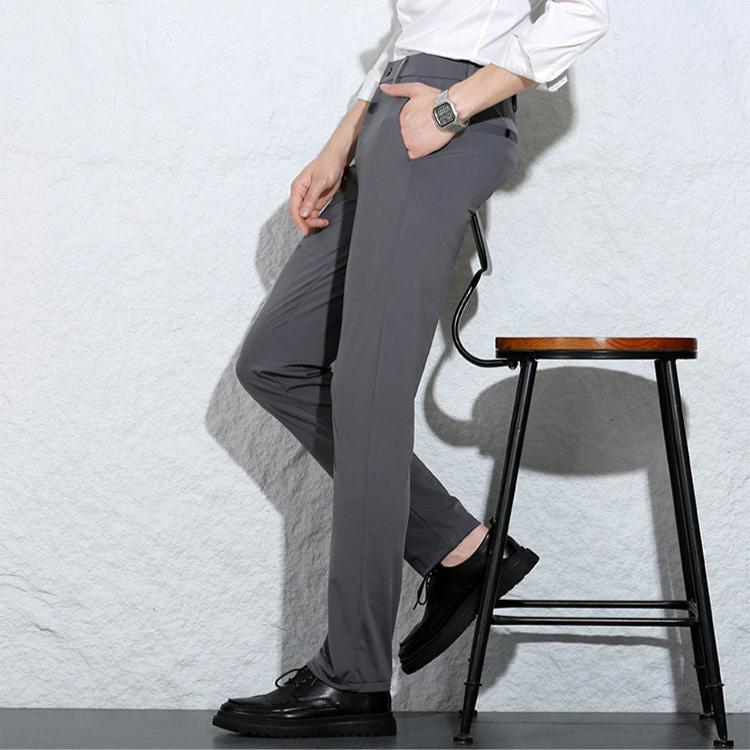 Norvielle Herren Stretchhose Klassisch Elastisch
