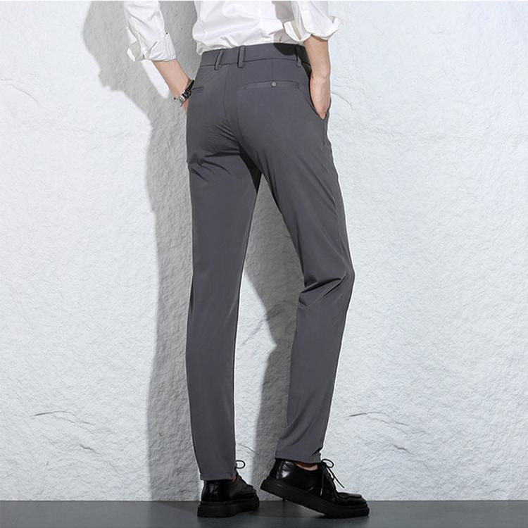 Norvielle Herren Stretchhose Klassisch Elastisch