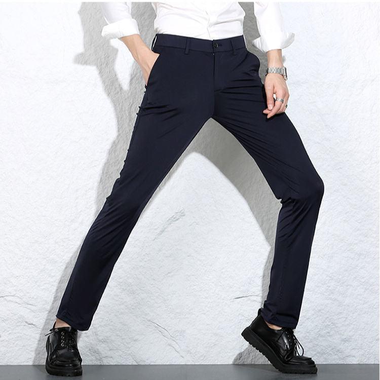 Norvielle Herren Stretchhose Klassisch Elastisch