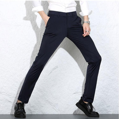 Norvielle Herren Stretchhose Klassisch Elastisch