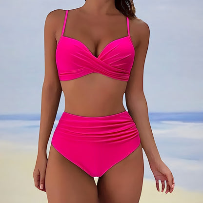 Damen Bikini Set Hochtaille