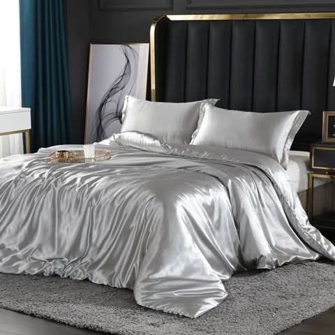 Seiden-Satin Bettwäsche Set