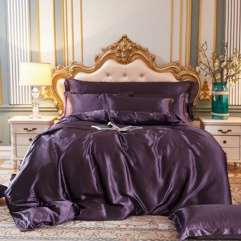 Seiden-Satin Bettwäsche Set