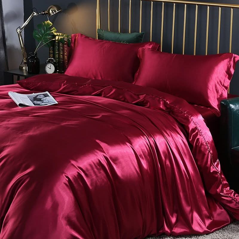 Seiden-Satin Bettwäsche Set