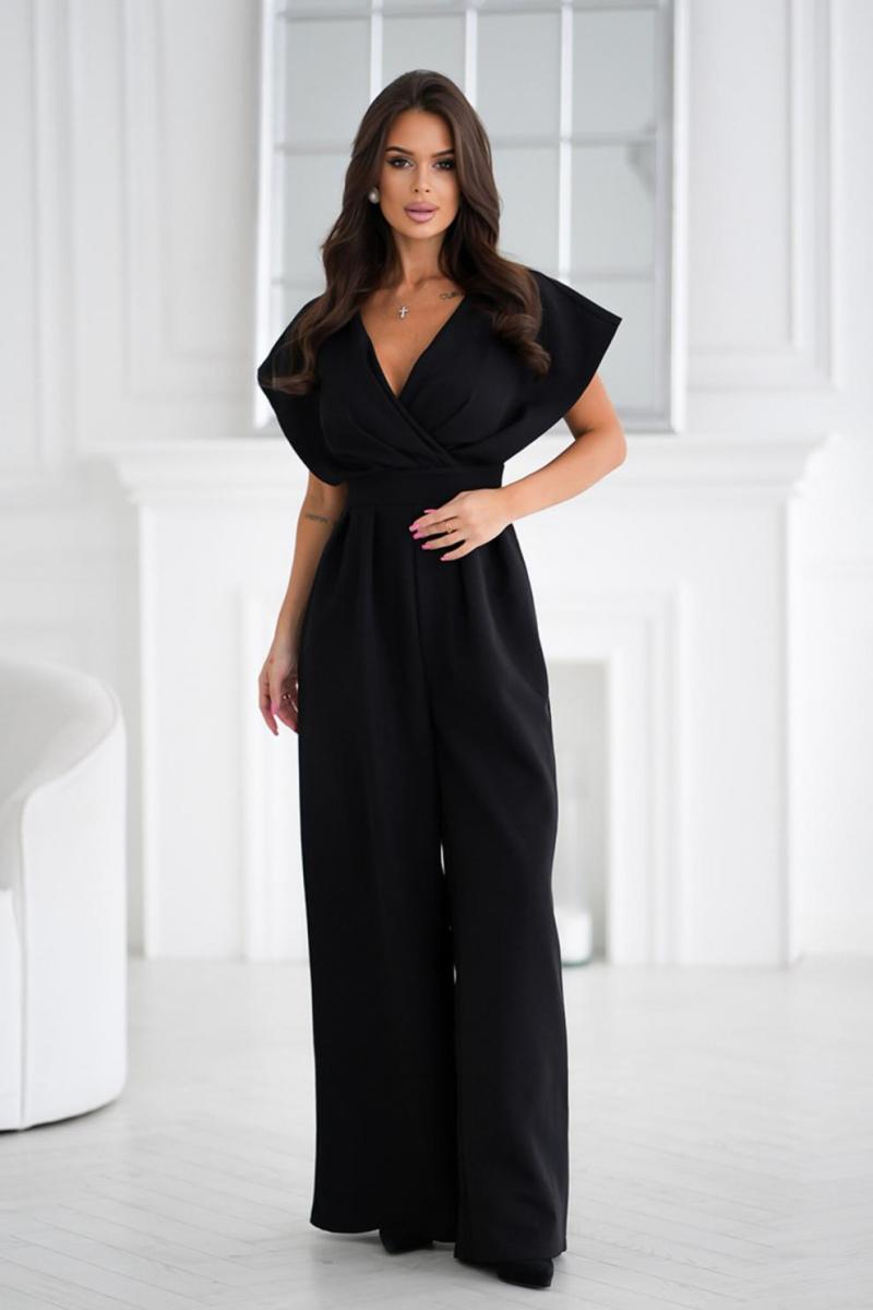 Damen V-Ausschnitt Jumpsuit Jane
