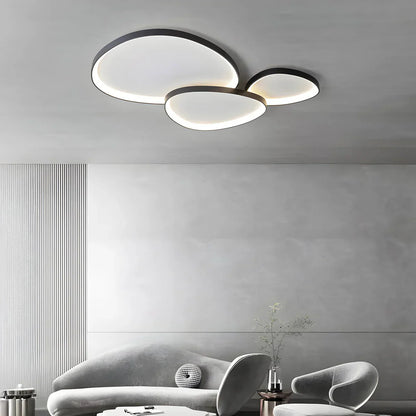 Skandinavische LED Deckenleuchte Modern Weiß