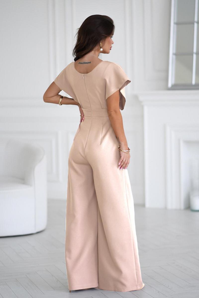 Damen V-Ausschnitt Jumpsuit Jane