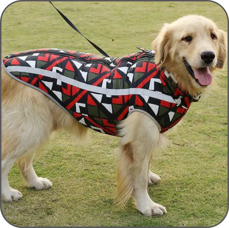 Wasserdichte Hundewinterjacke Atmungsaktiv Regenjacke