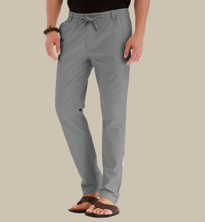 Norvielle Damen Sommerhose Elastischer Bund Bequem