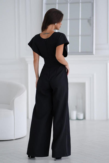 Damen V-Ausschnitt Jumpsuit Jane
