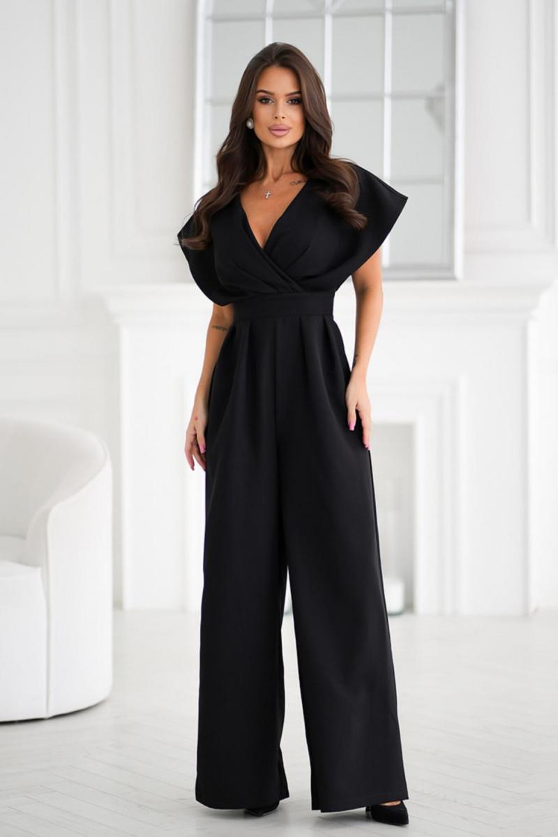 Damen V-Ausschnitt Jumpsuit Jane