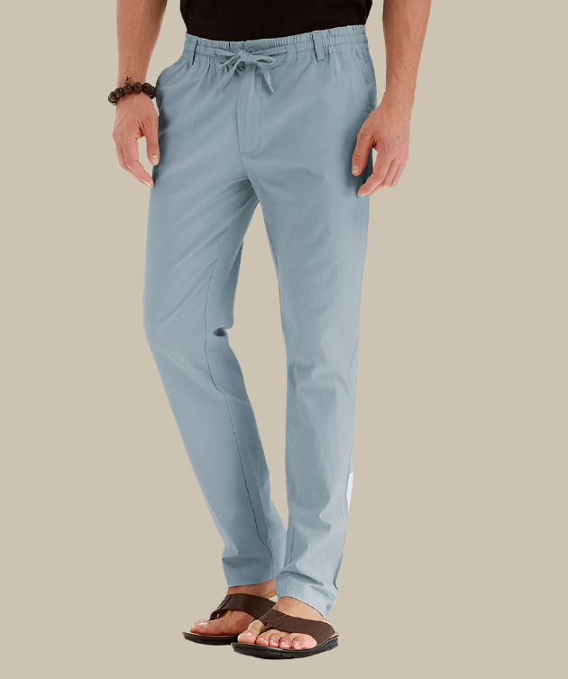 Norvielle Damen Sommerhose Elastischer Bund Bequem