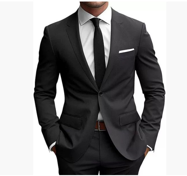 Herren Anzug Eleganter Einreihiger