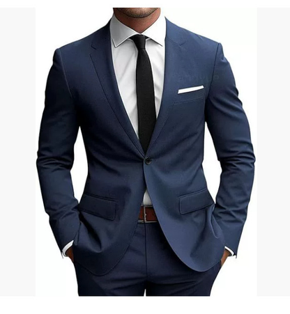 Herren Anzug Eleganter Einreihiger