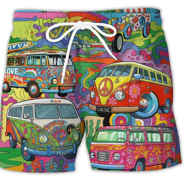 Herren Surf-Shorts Bedruckt Sommer - Norvielle