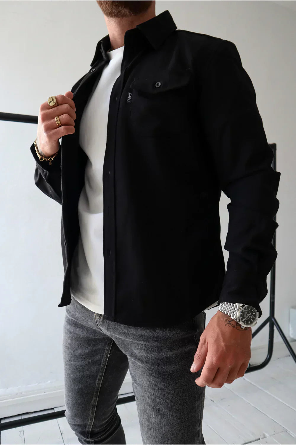 Herren Casual Hemd Baumwolle Supreme