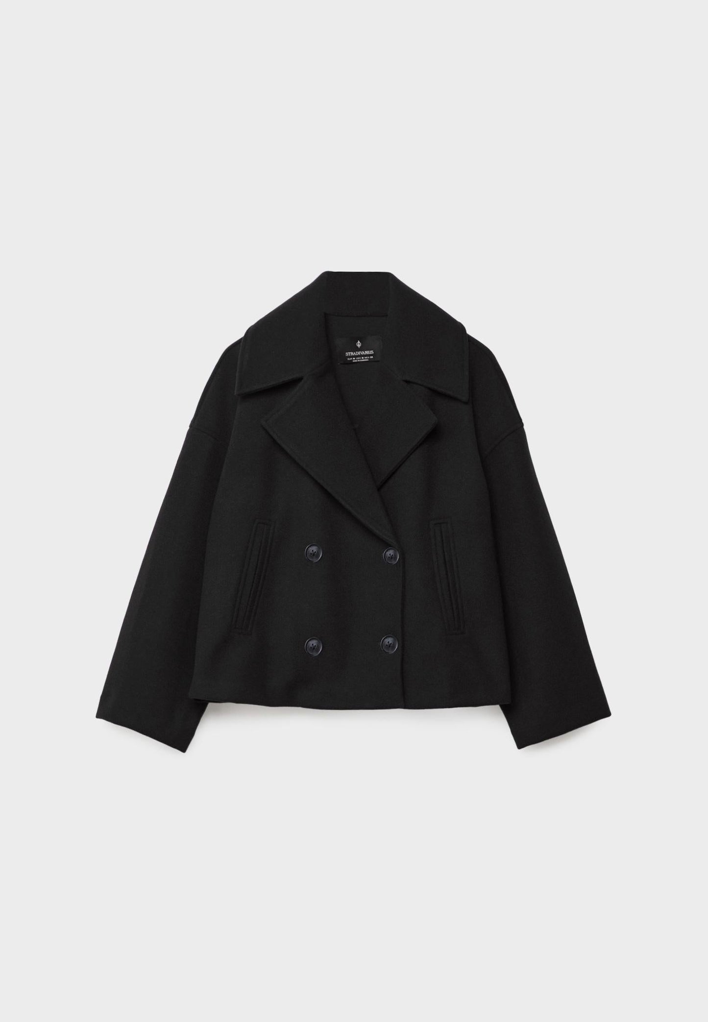 Damen Winterjacke Kurz Doppelreißverschluss Stilvoll