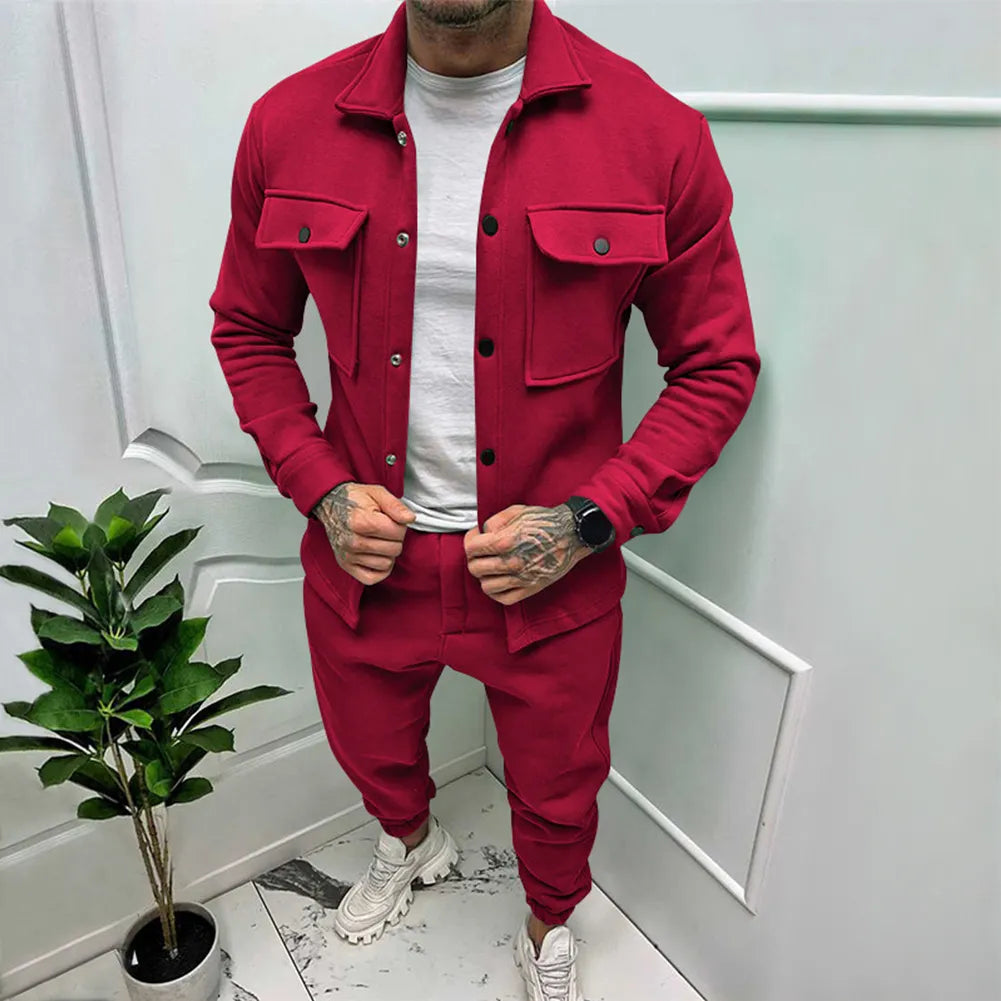 Stilvolles Wildleder Set