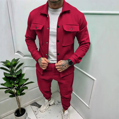 Stilvolles Wildleder Set