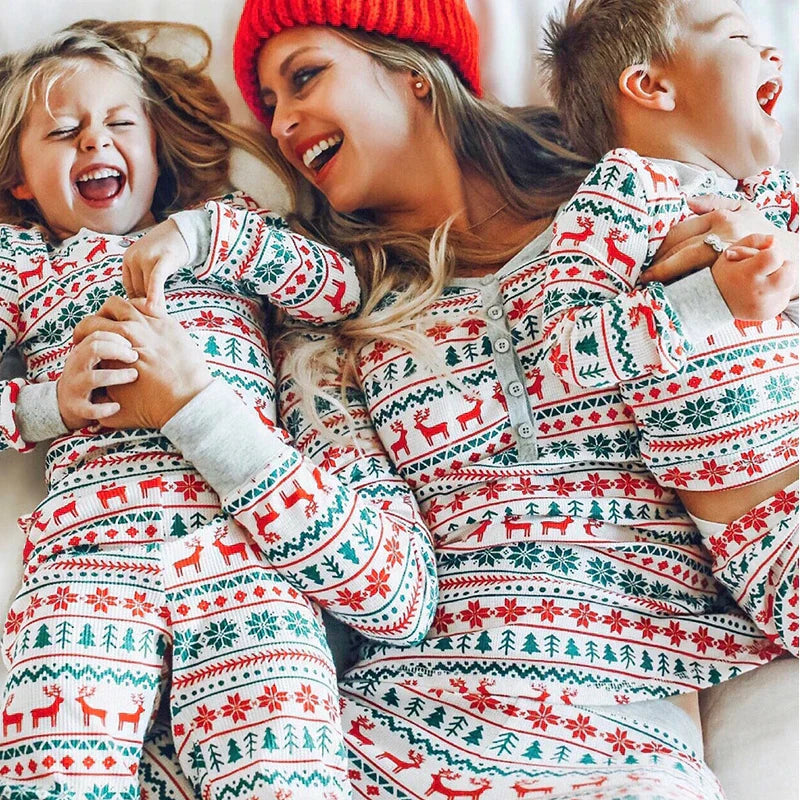 Weihnachtsoutfit Familie Festlich Größe XS-5XL - Norvielle