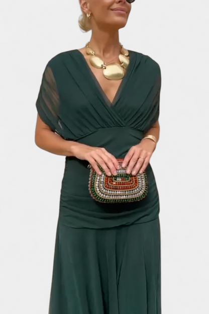 Celine Damen Off-Shoulder-Abendkleid Elegantes Design