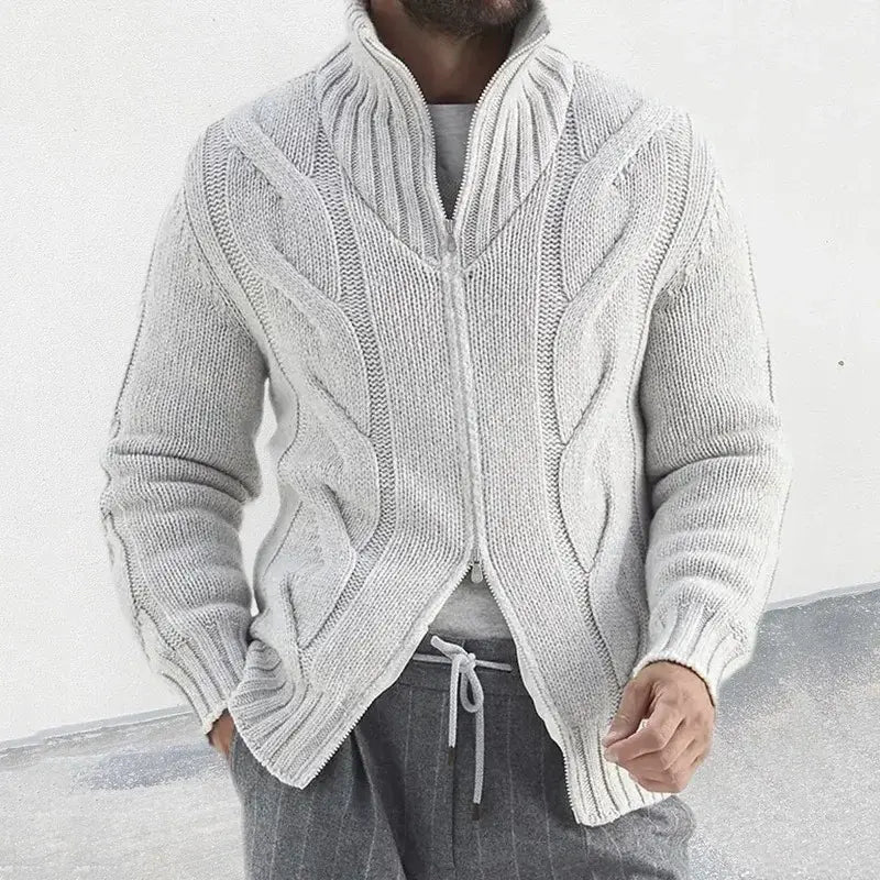 Norvielle Herren Strickjacke Klassisch Bequem