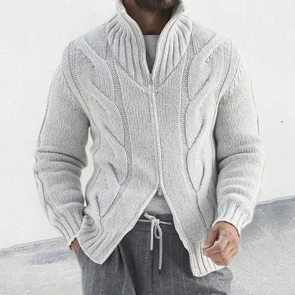 Norvielle Herren Strickjacke Klassisch Bequem