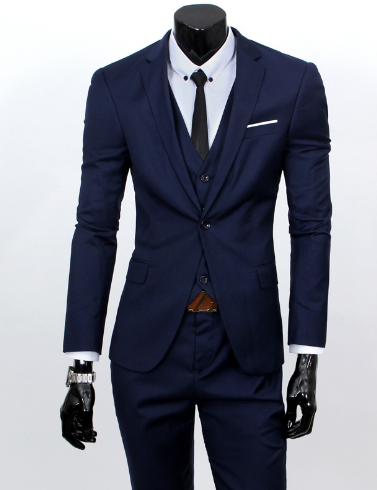 Herren 3-Teiliges Outfit-Set Stilvoll