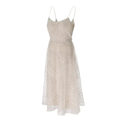 Elegantes Damen A-Linie Cocktailkleid