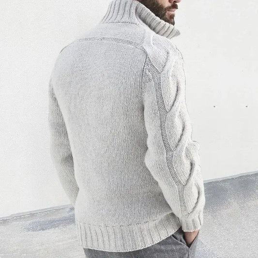Norvielle Herren Strickjacke Klassisch Bequem - Norvielle