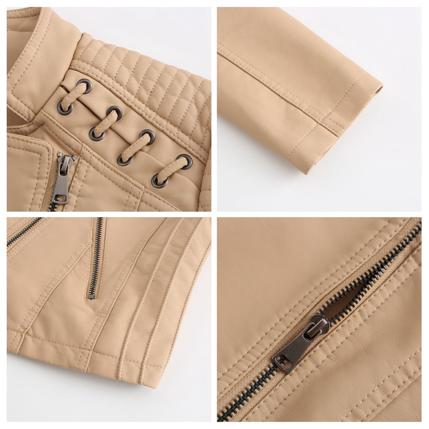 Damen Kurzjacke Lange Ärmel