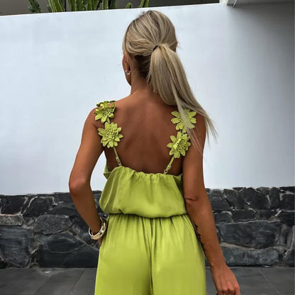 Stilvolle Damen Sommerjumpsuit