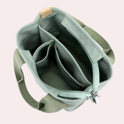 Damen Schultertasche Stilvoll Leder