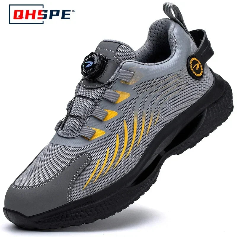 Herren Sicherheitsstiefel Langlebig Bequem Schutz