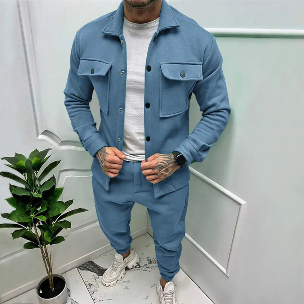 Stilvolles Wildleder Set