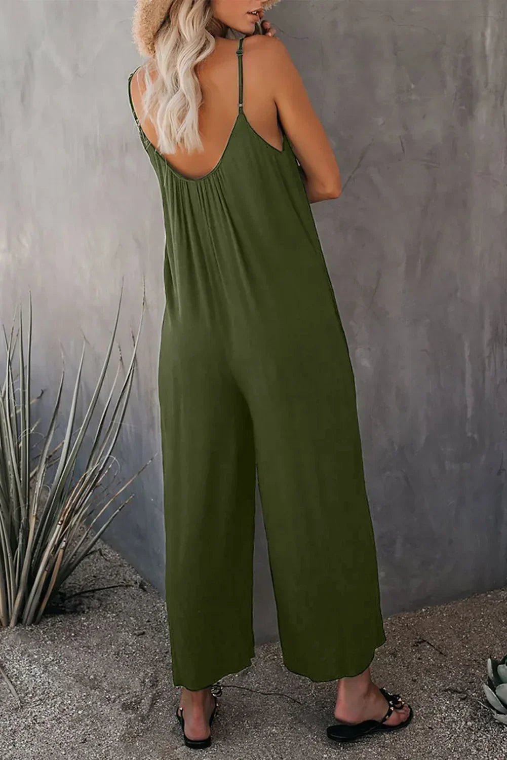 Damen Jumpsuit Elegantes Design - Norvielle