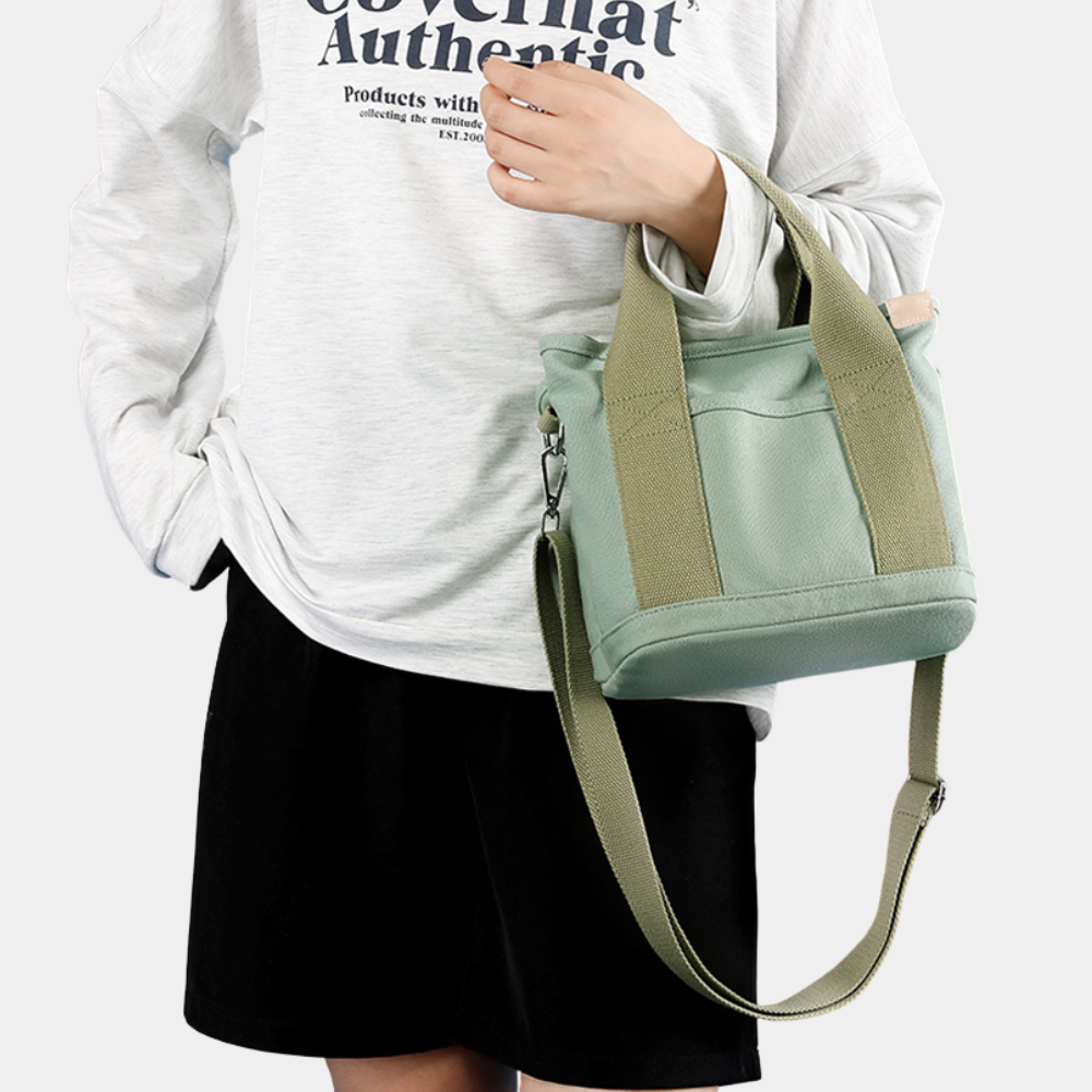 Damen Schultertasche Stilvoll Leder