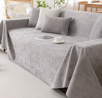 Wasserfeste Sofa-Decke Kratzfest Staubschutz Beige