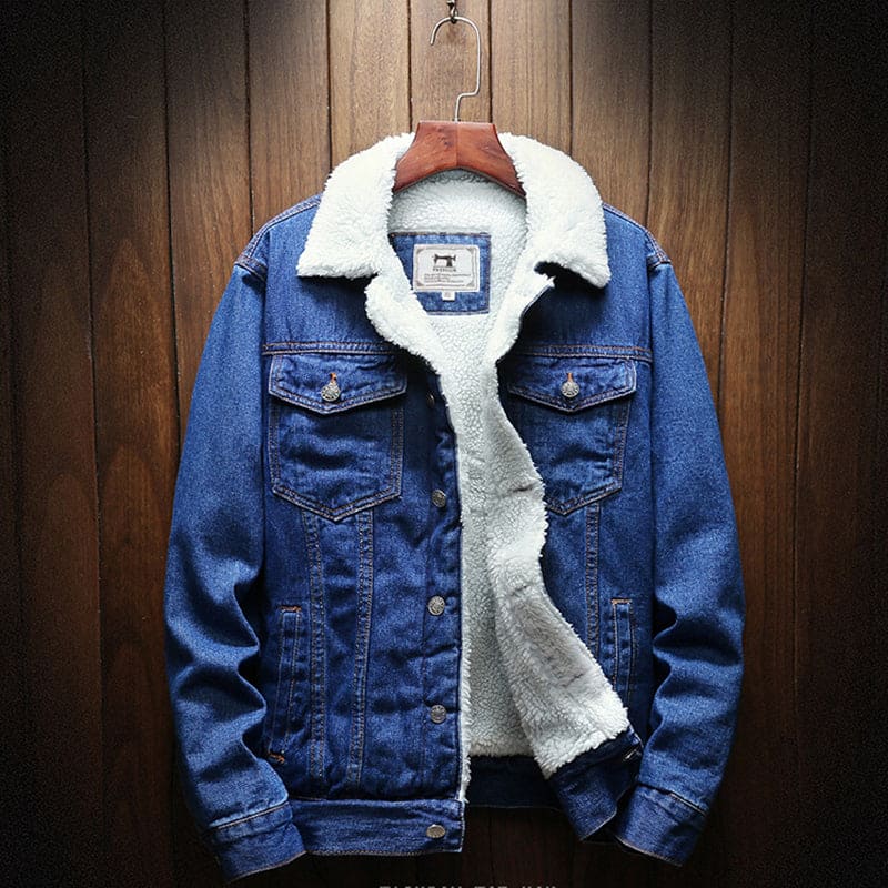 Norvielle Herren Jeansjacke Modern Trendig