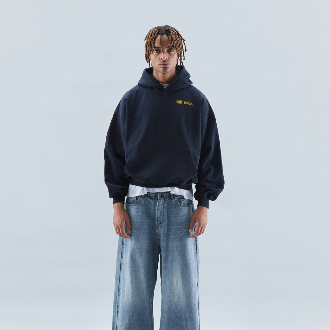 Unisex Oversized Hoodie Streetwear Rückendruck