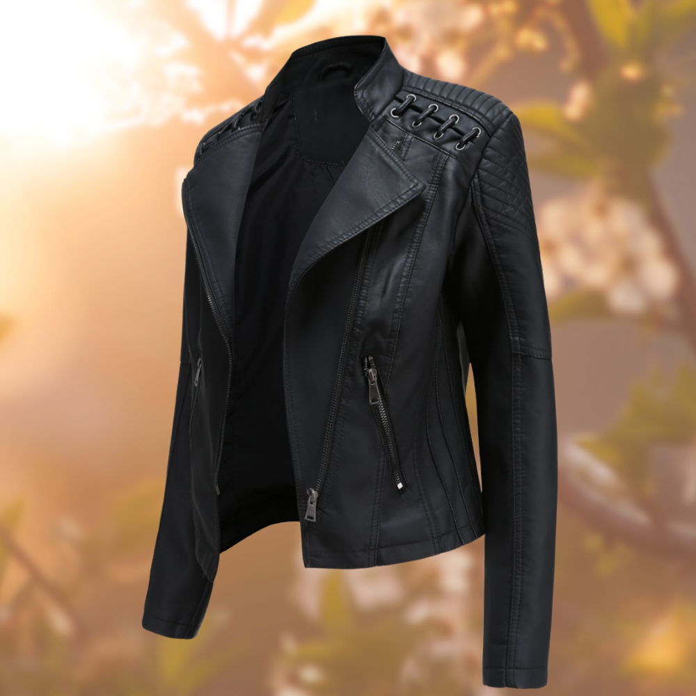 Damen Kurzjacke Lange Ärmel