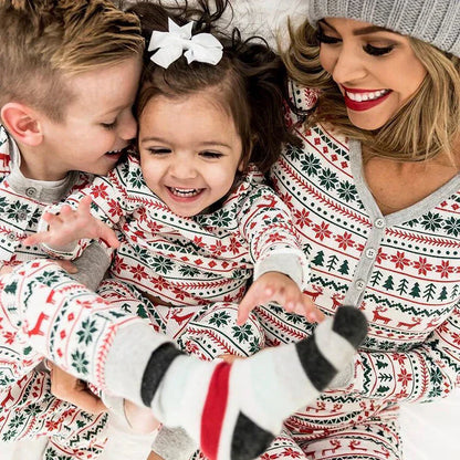 Weihnachtsoutfit Familie Festlich Größe XS-5XL